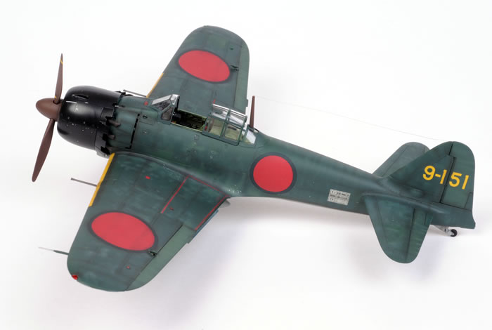 Tamiya's 1/48 scale Mitsubishi A6M5 Zero by Brett Green