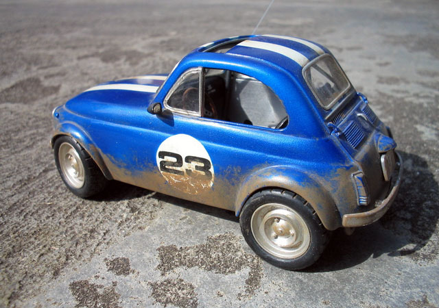 Fiat 1000 SS Rally Coupe by Andrew Riddle Tamiya Conversion