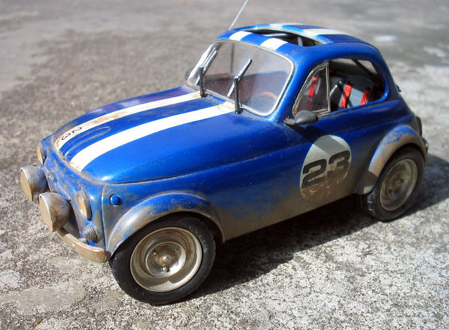 Fiat 1000 SS Rally Coupe by Andrew Riddle